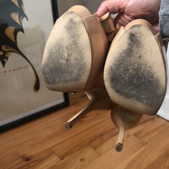 Beige Dolce vita pumps with bow detail - Picture 4 of 5